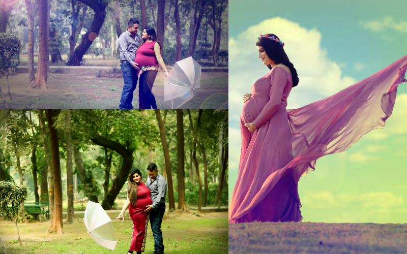 creative pregnancy photography couples